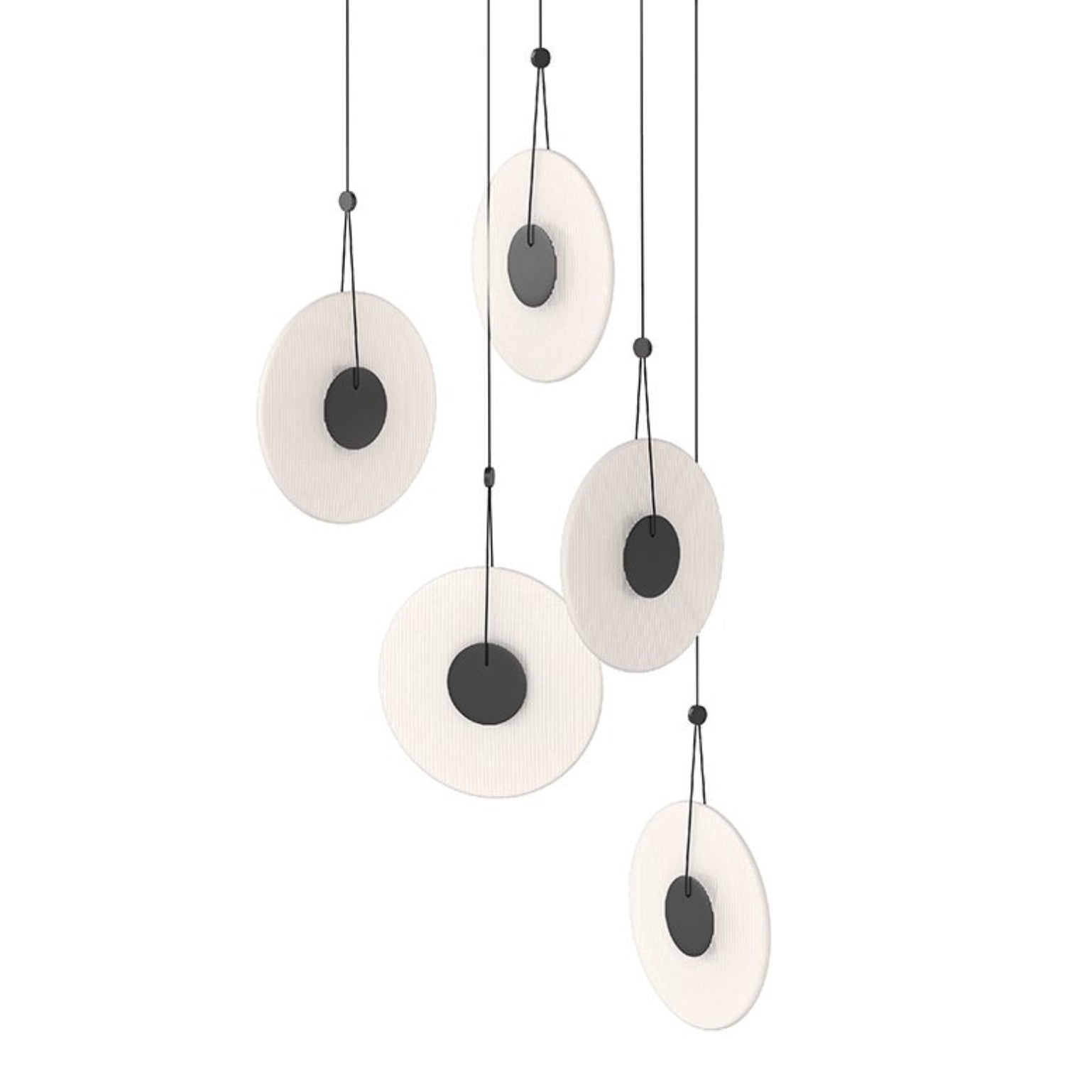 Sonneman Meclisse Satin Black 3115.25E Pendant