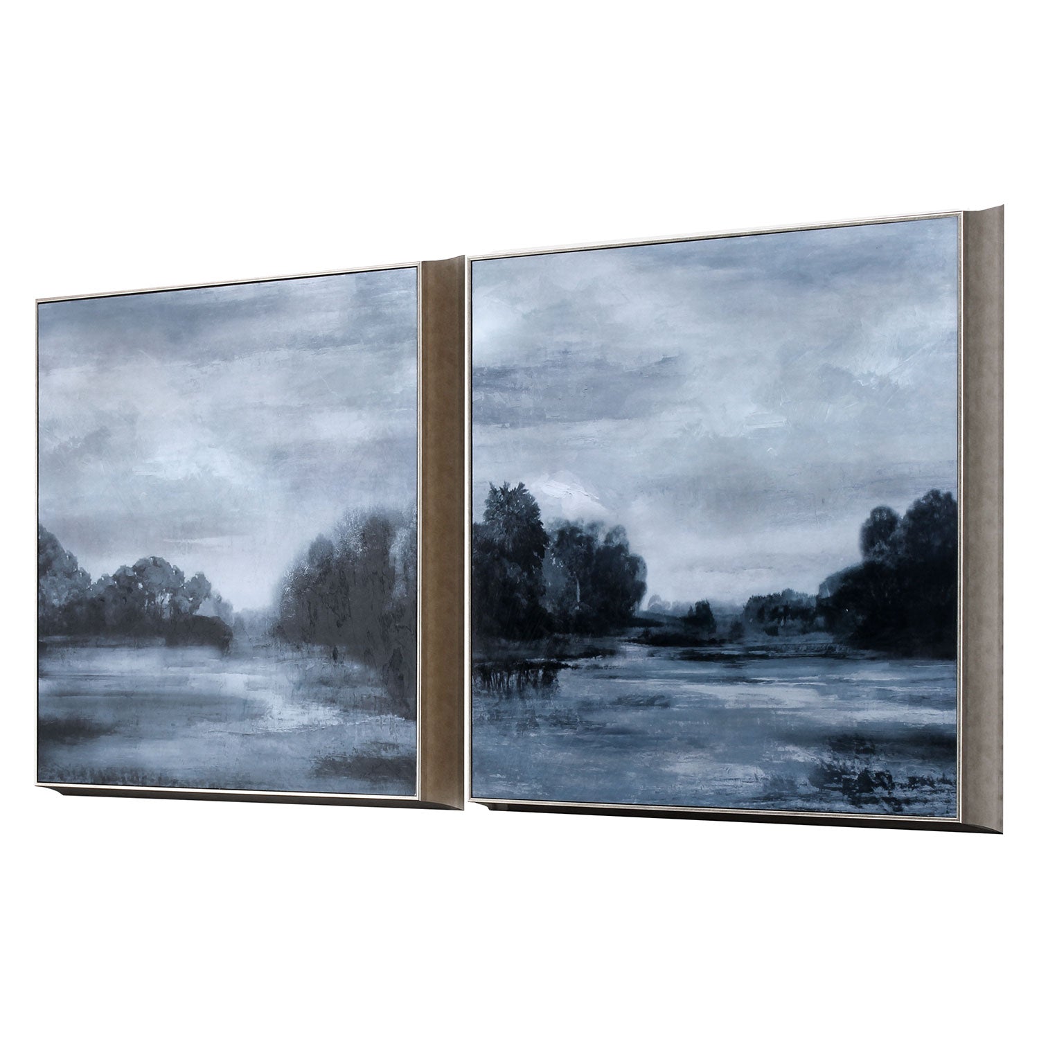 Galloway Morning Calm Giclee Framed Art Set of 2