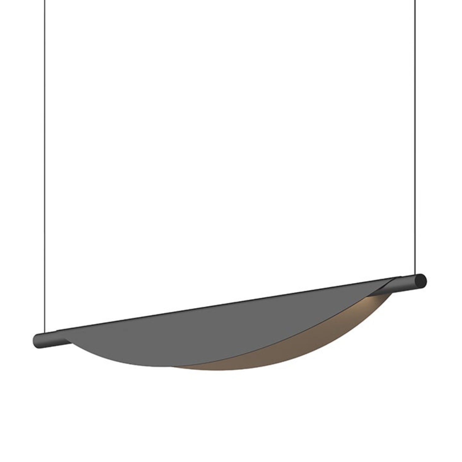 Sonneman Tela Satin Black 3121.25 Pendant