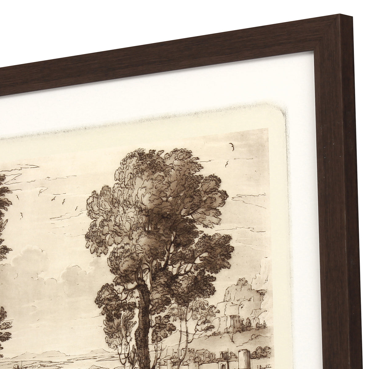 Lorrain Pastoral Landscape IV Framed Art