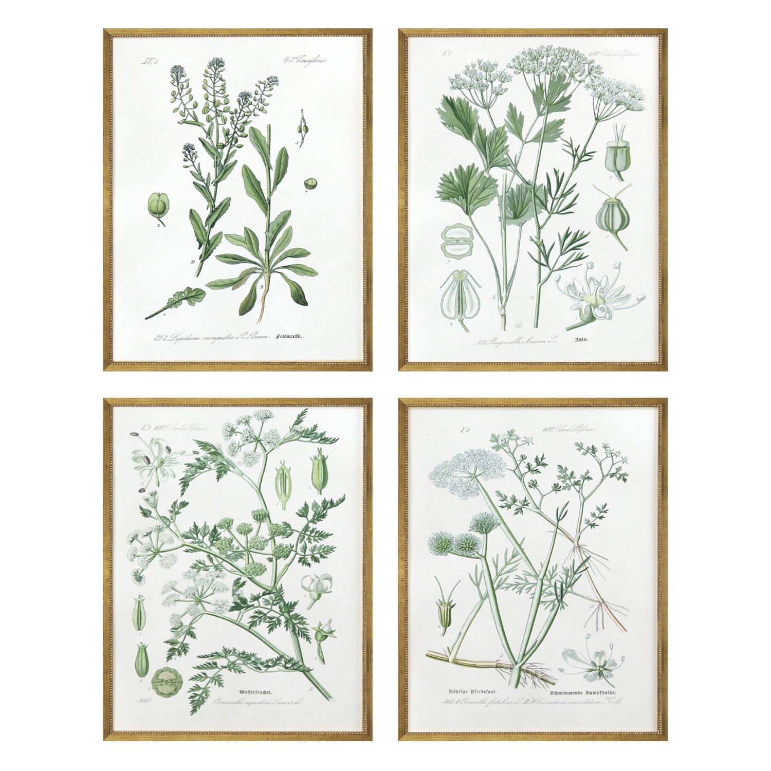 Inspire Studio Assemblage Framed Art Set of 4