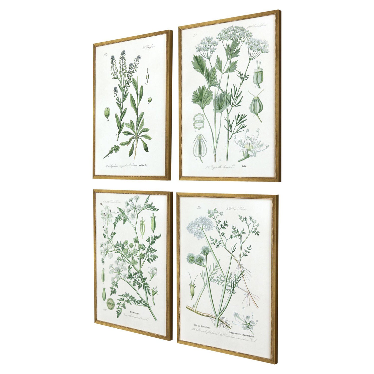Inspire Studio Assemblage Framed Art Set of 4