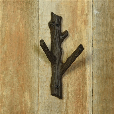 Faux Bois Wall Hook Set of 2