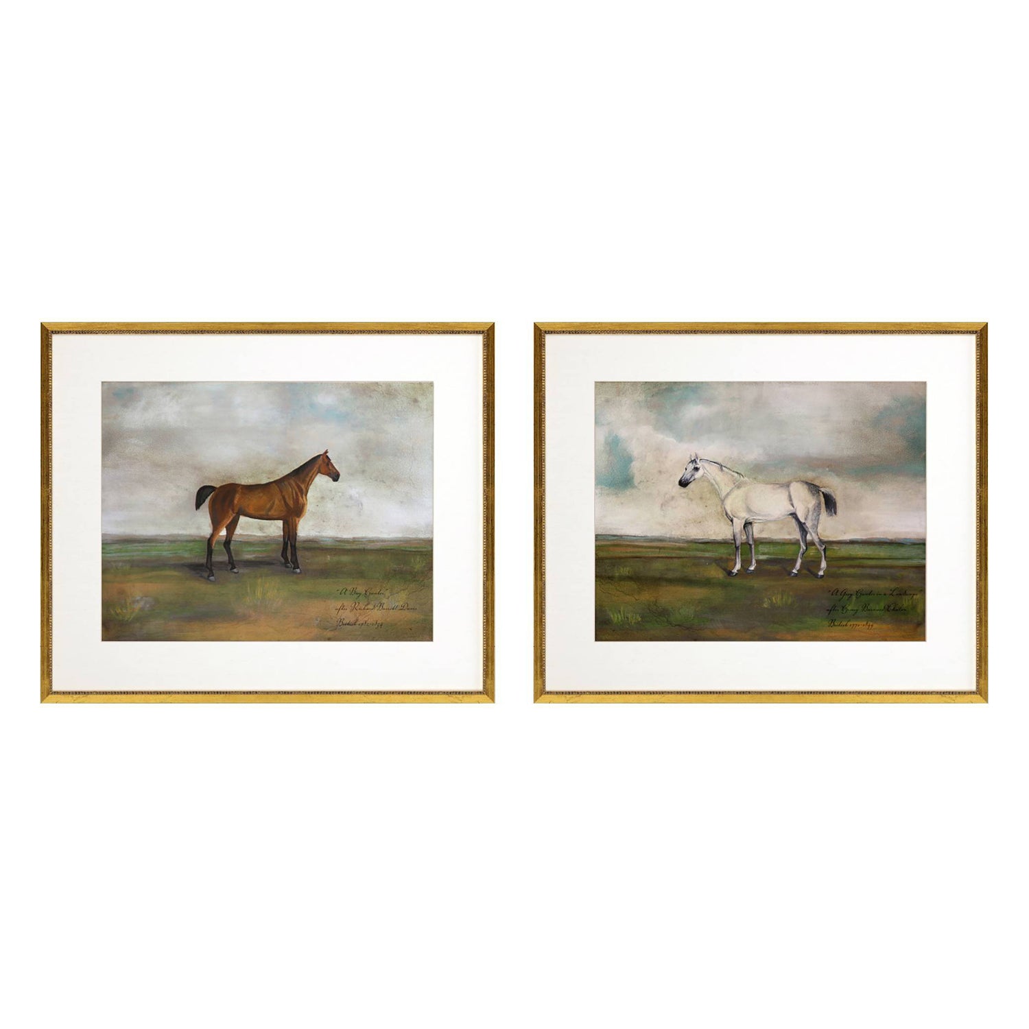 McCavitt Equestrian I Framed Art Set of 2