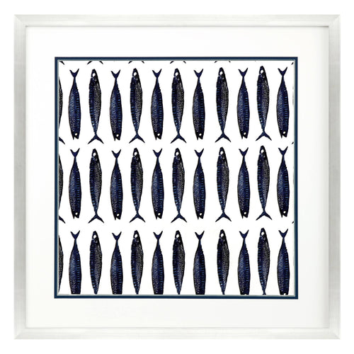 O'Shea Fish Pattern II Framed Art
