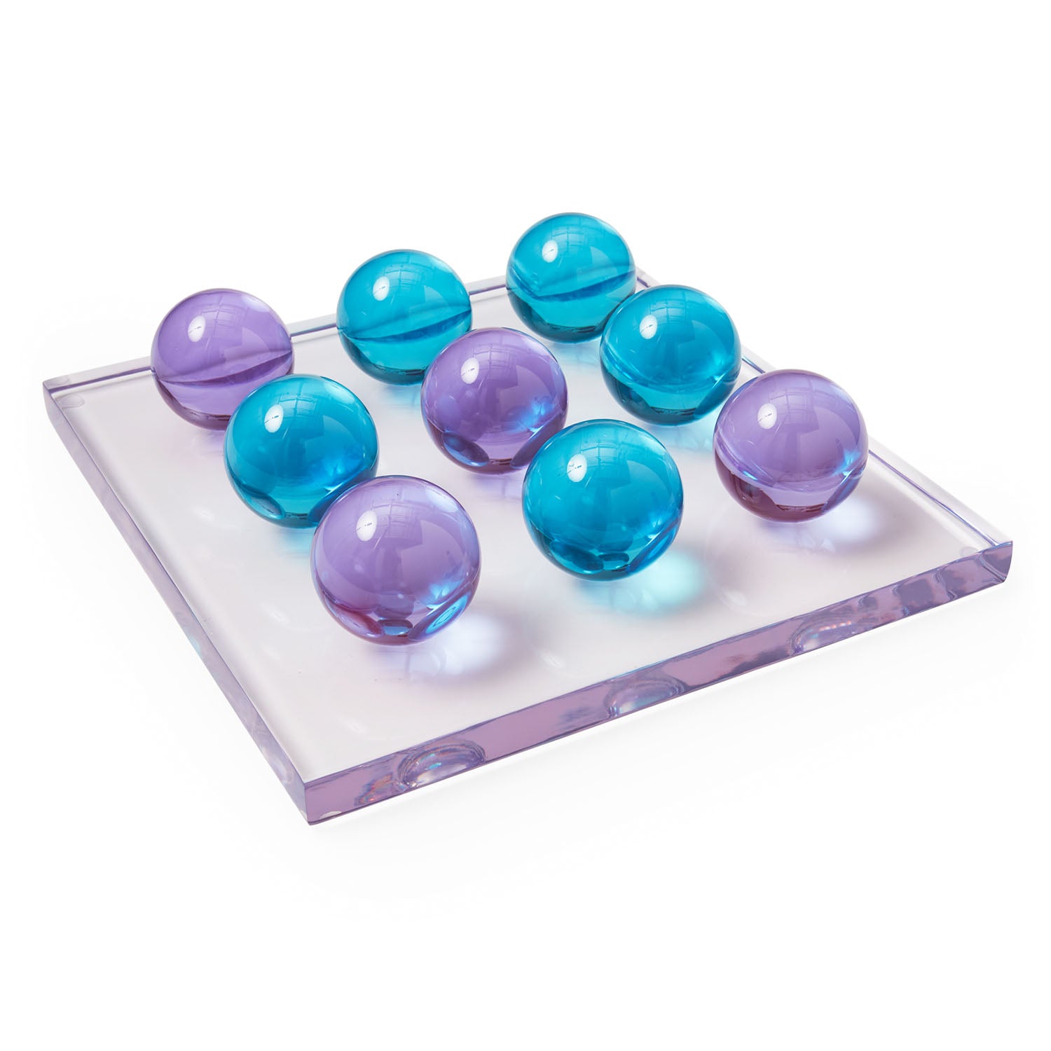 Jonathan Adler Acrylic Tic-Tac-Toe Set
