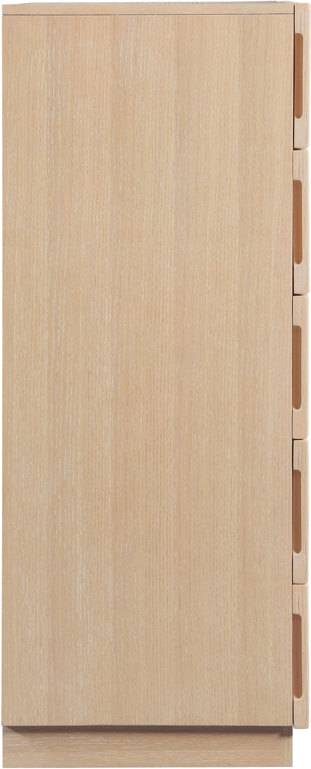 Weave Natural Oak Veneer Chest