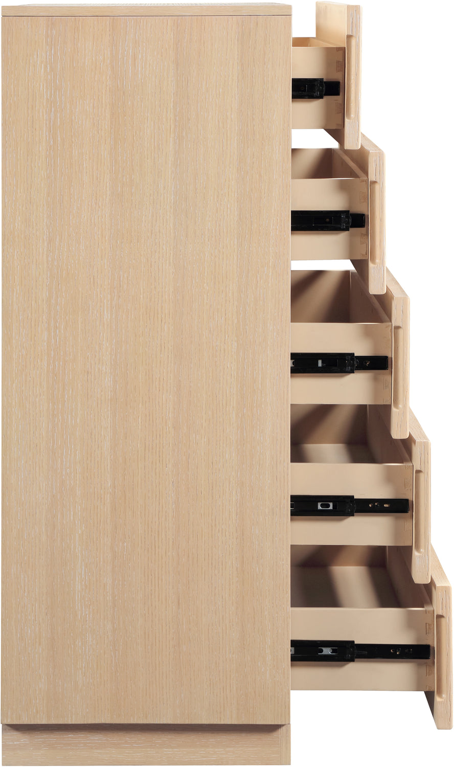 Weave Natural Oak Veneer Chest