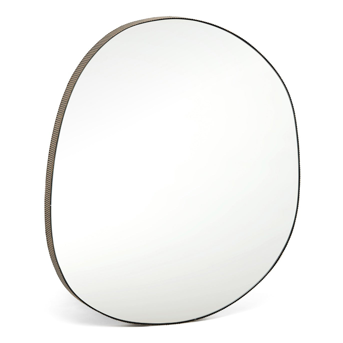Interlude Home Camille Gilded Brass Organic Mirror