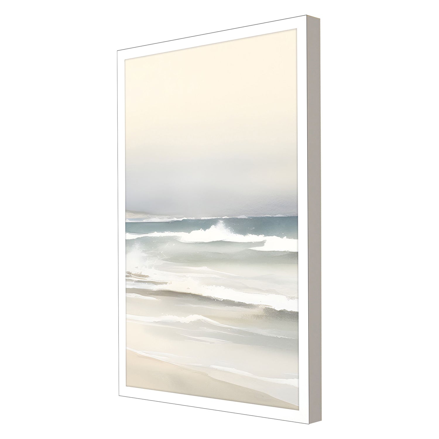 Petal Prints Ocean Breeze II Framed Art