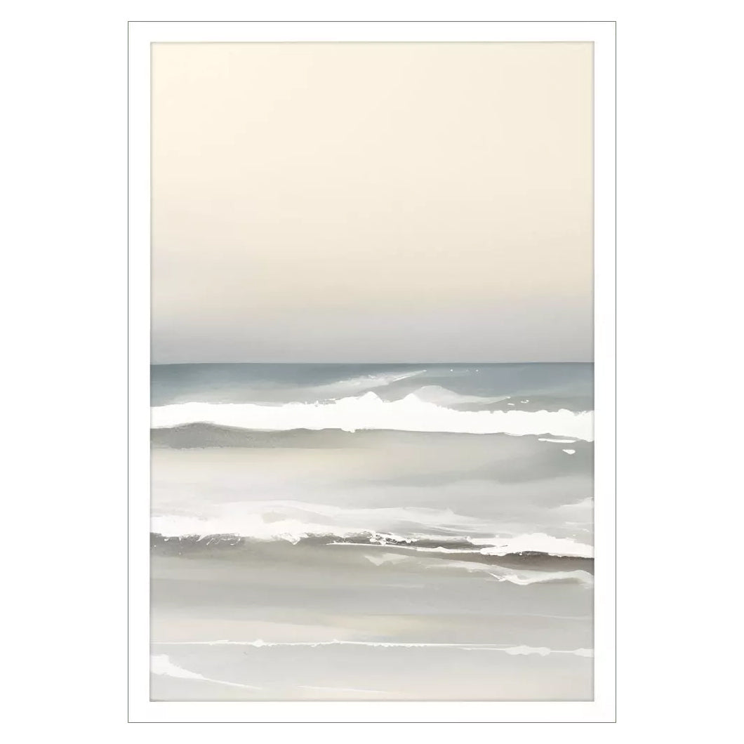Petal Prints Ocean Breeze III Framed Art