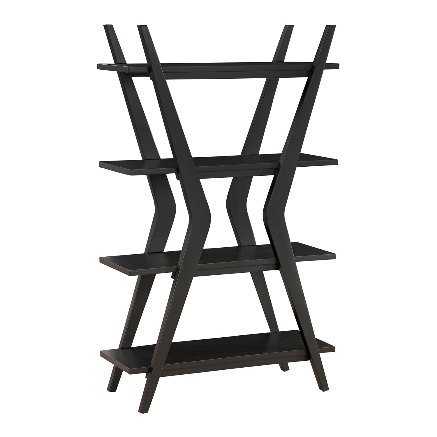 Bassett Mirror Stratton Black Etagere