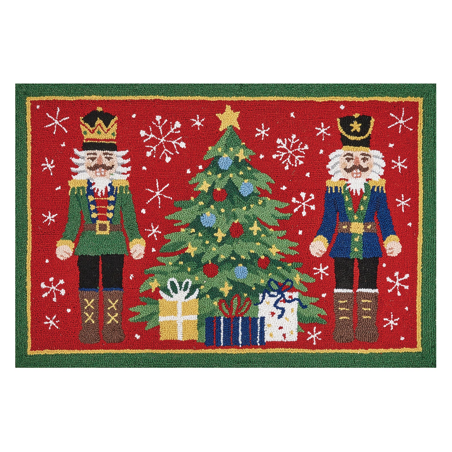 Two Nutcracker Hook Rug
