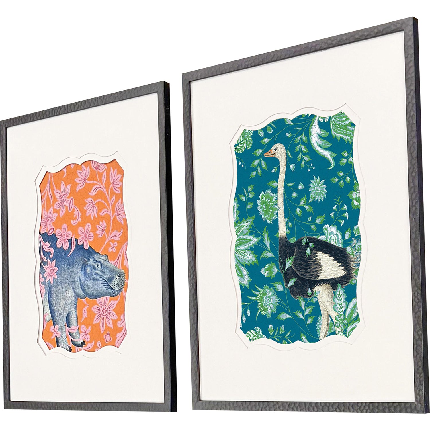 Drammis Wild Wonderland III Framed Artwork Set of 2