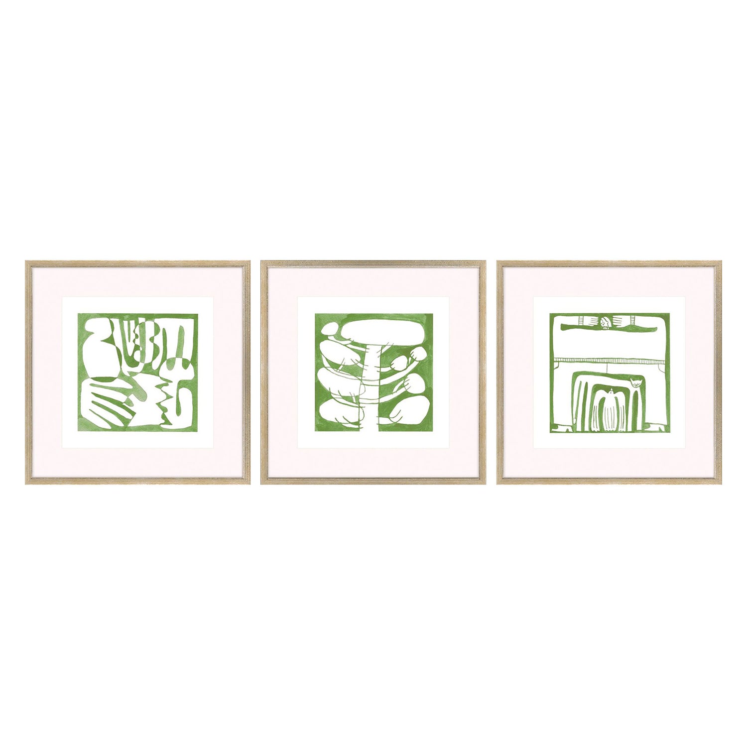 Watts Minimal Moments I Framed Artwork Set of 3