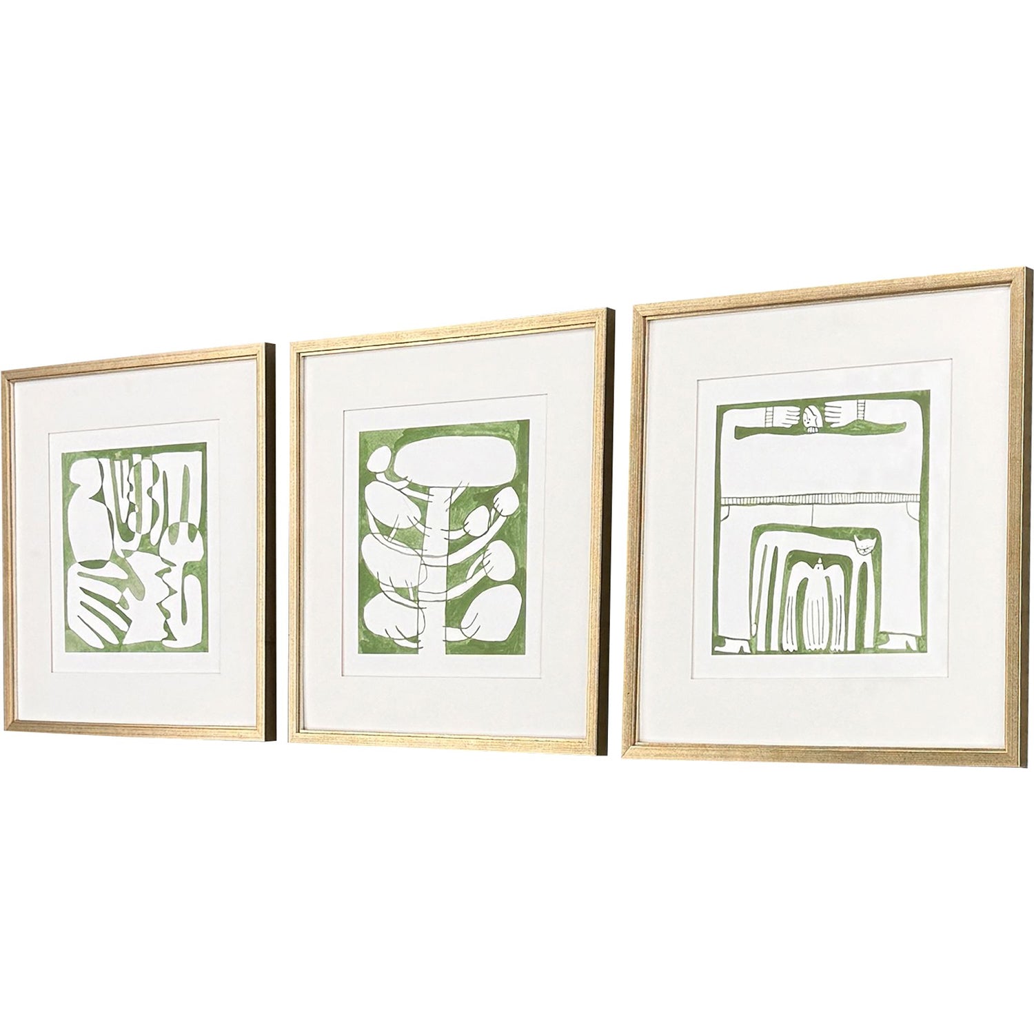 Watts Minimal Moments I Framed Artwork Set of 3
