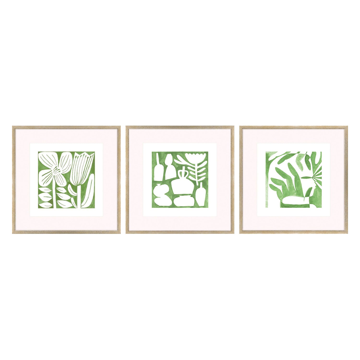 Watts Minimal Moments II Framed Artwork Set of 3