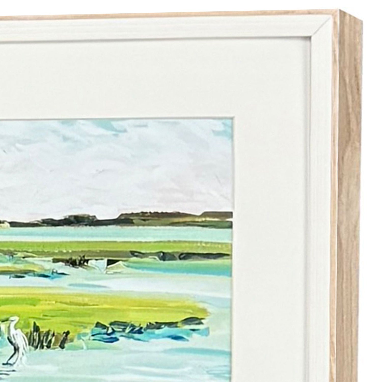 Devine Dusky Marsh Framed Artwork Set of 2