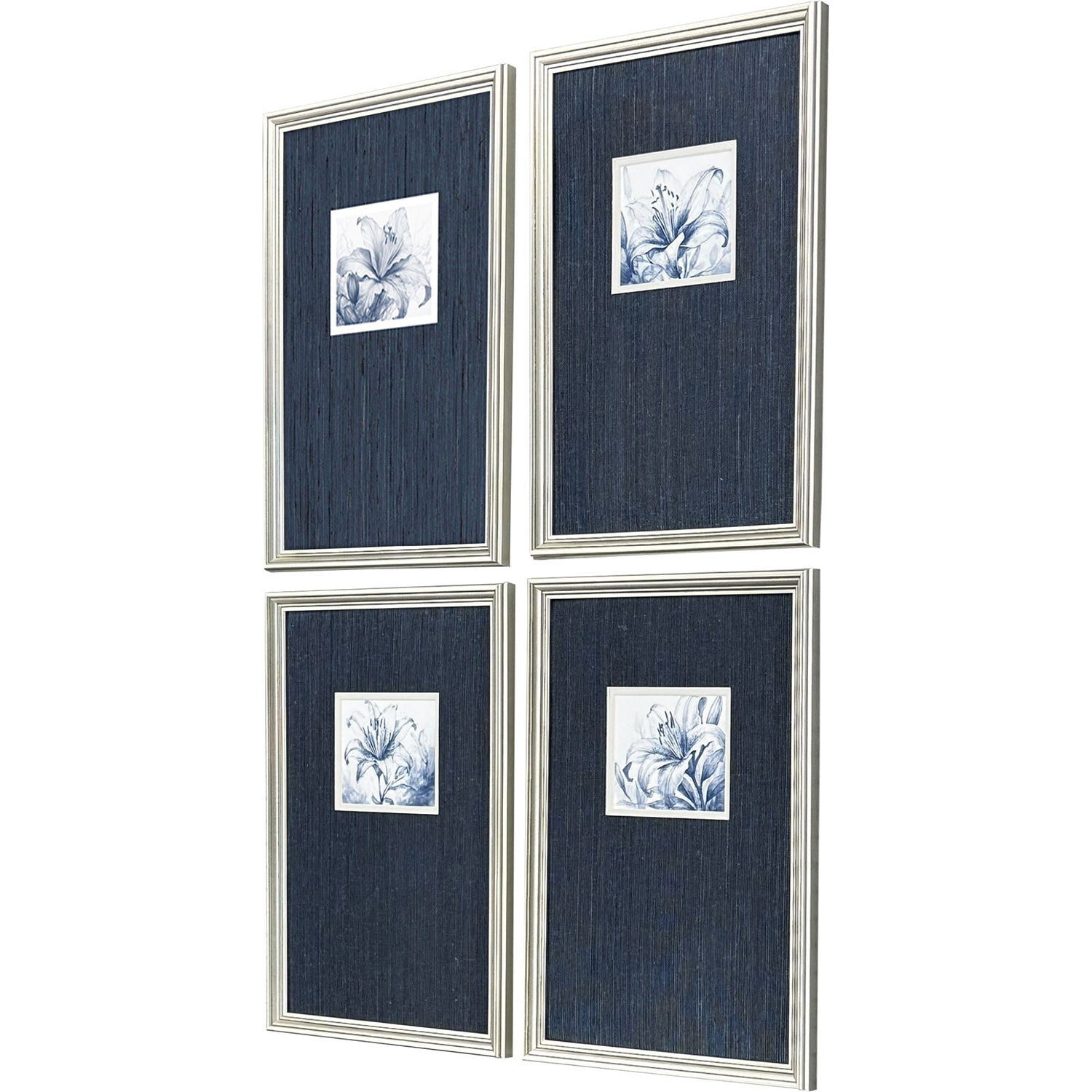 Langdon Lillies Framed Artwork Set of 4