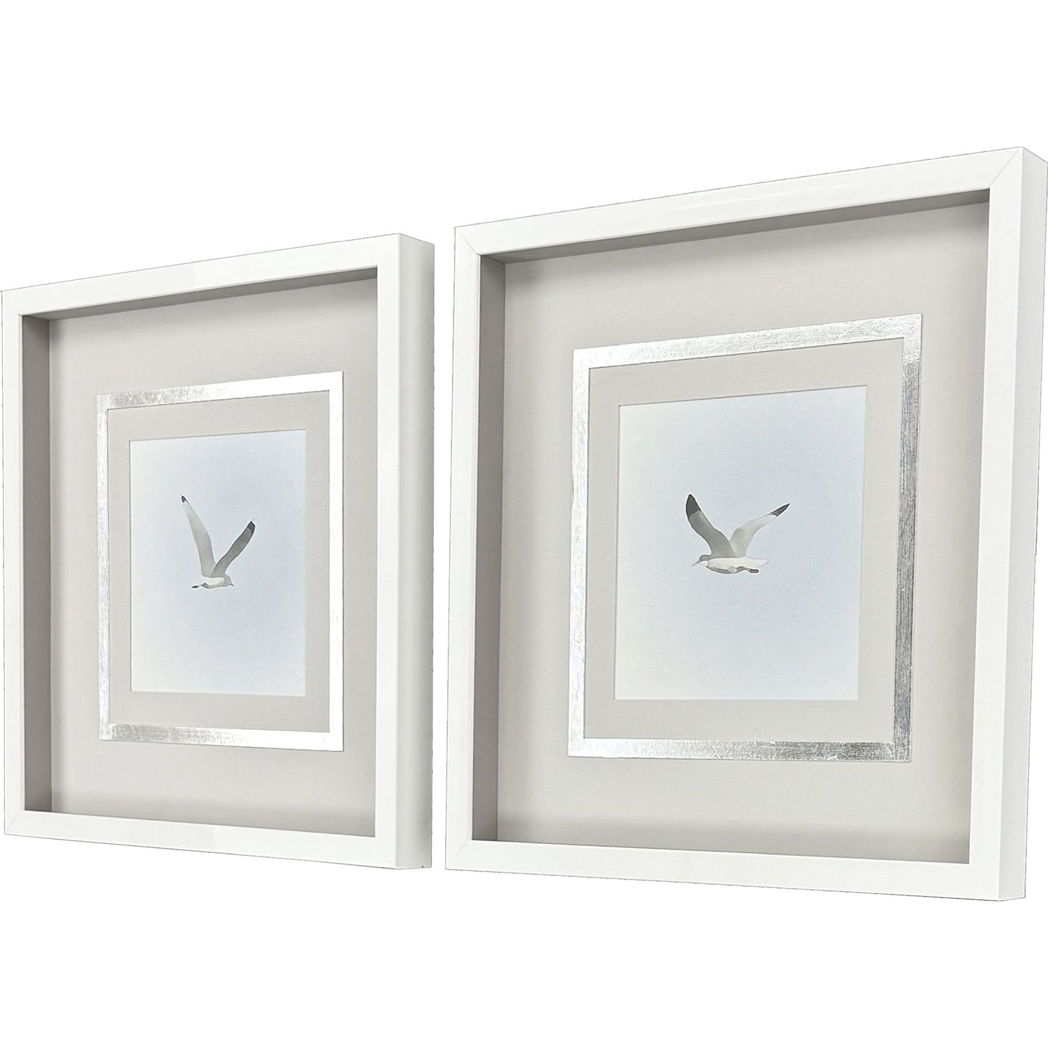 Langdon Modern Flight I Framed Artwork Set of 2