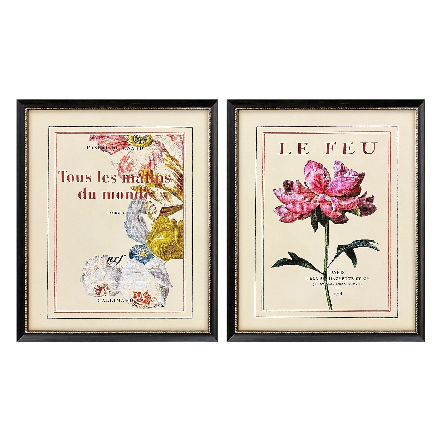 Burney Le Fleur I Framed Artwork Set of 2