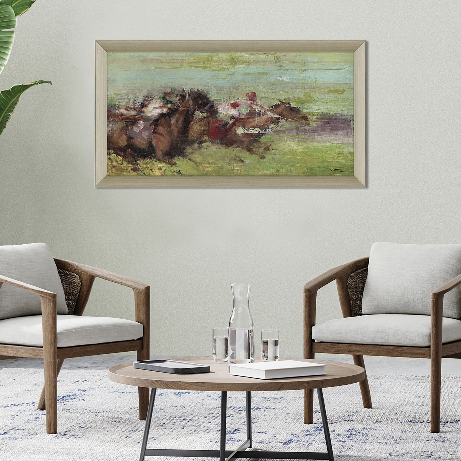 Tonov Running Framed Artwork