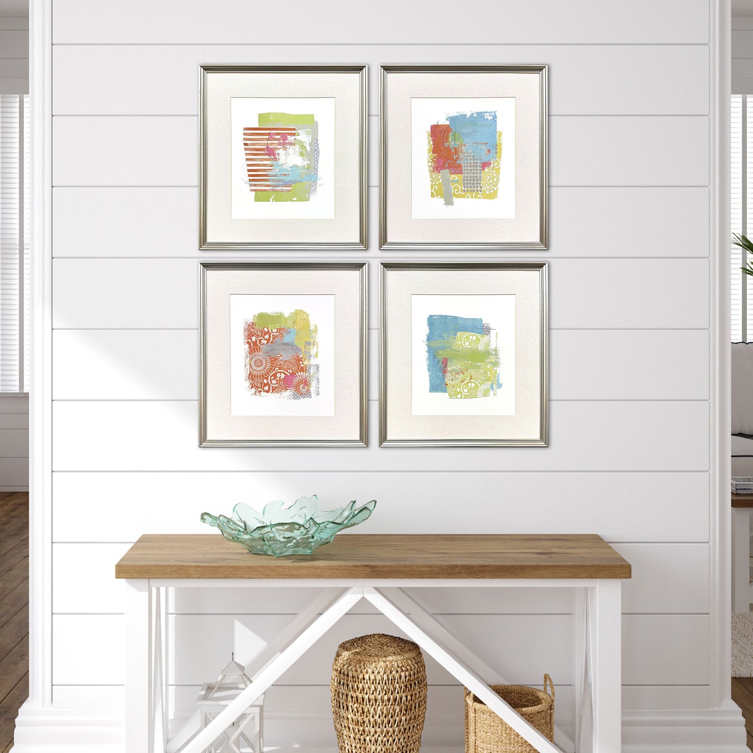 Nicoll Perfect Day Framed Artwork Set of 4