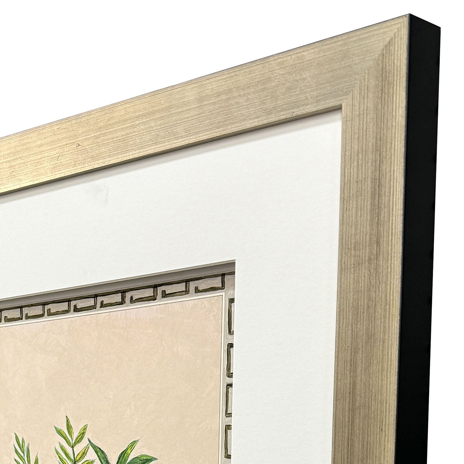 PopJoy Studio Grecian Vase Palm I Framed Artwork Set of 2