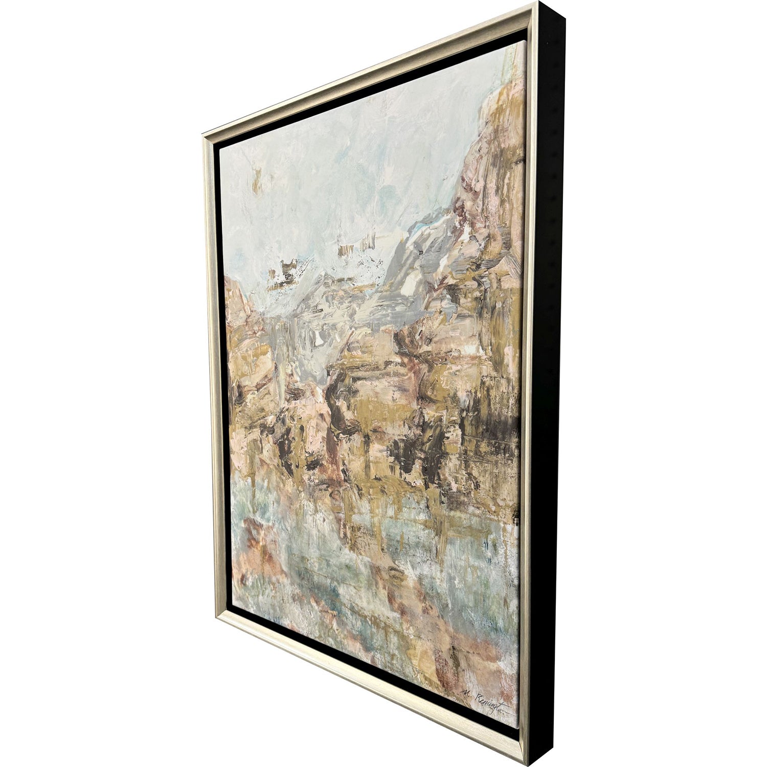 Remmington Rocky Reflections Ascent Canvas Art