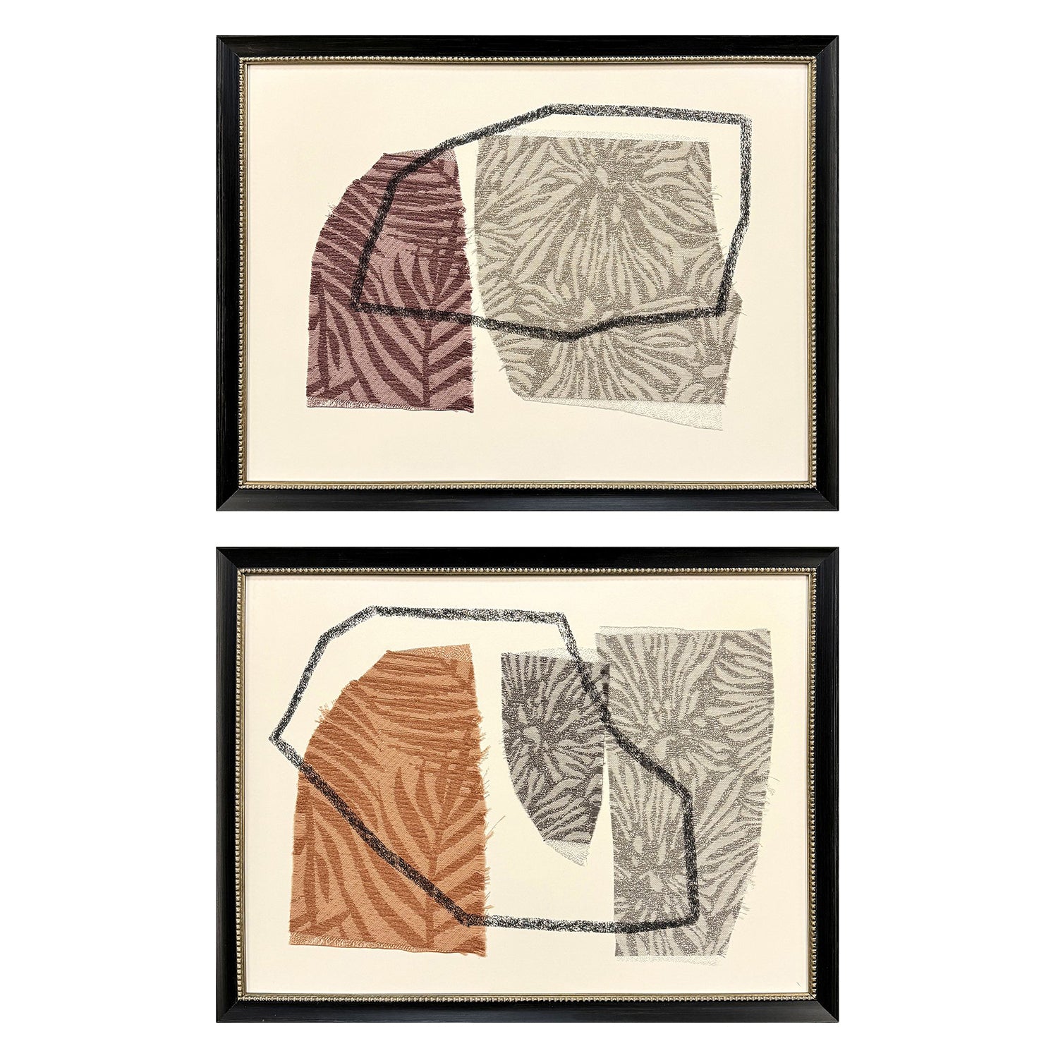 Hegre Bold Blends I Framed Artwork Set of 2
