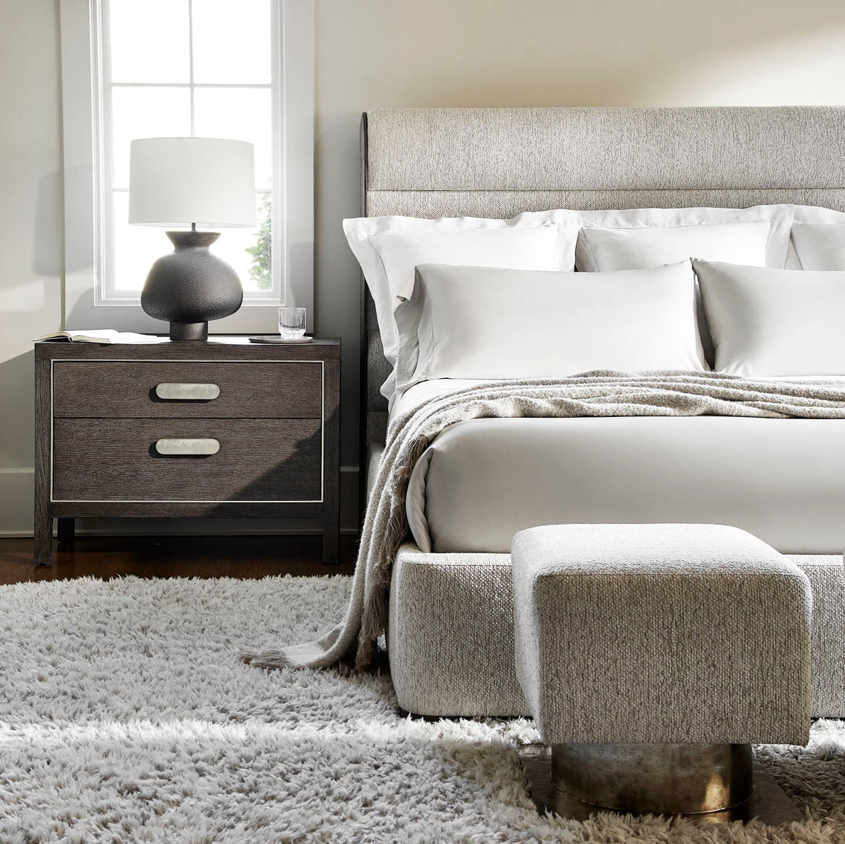 Bernhardt Prado Porcini 38in Nightstand