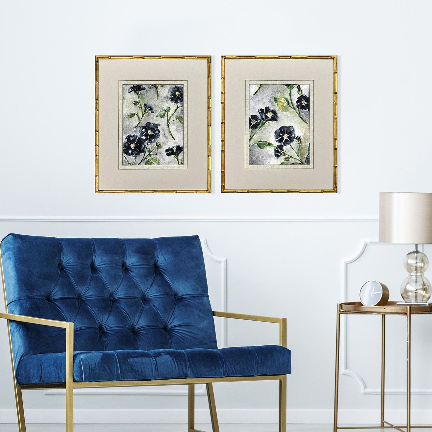 Armas Floral Dream Framed Artwork Set of 2