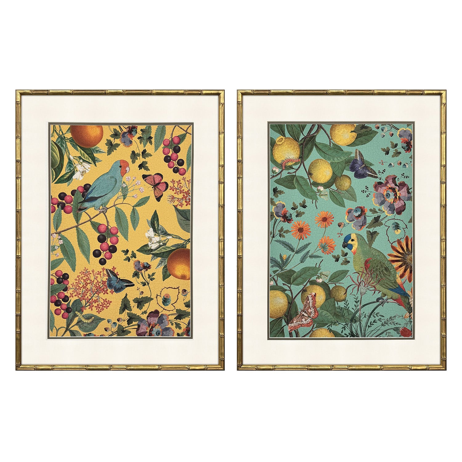 Drammis Floral Emotions Framed Artwork Set of 4