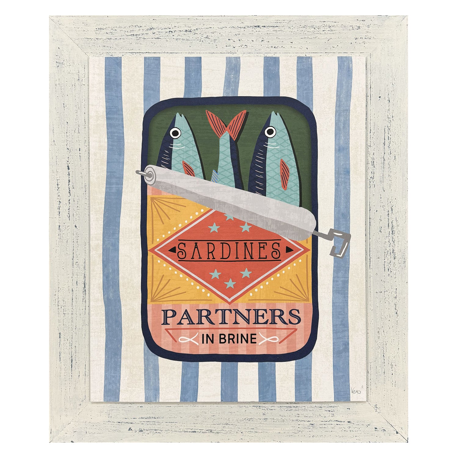 Vero Tasty Tins IV Framed Artwork