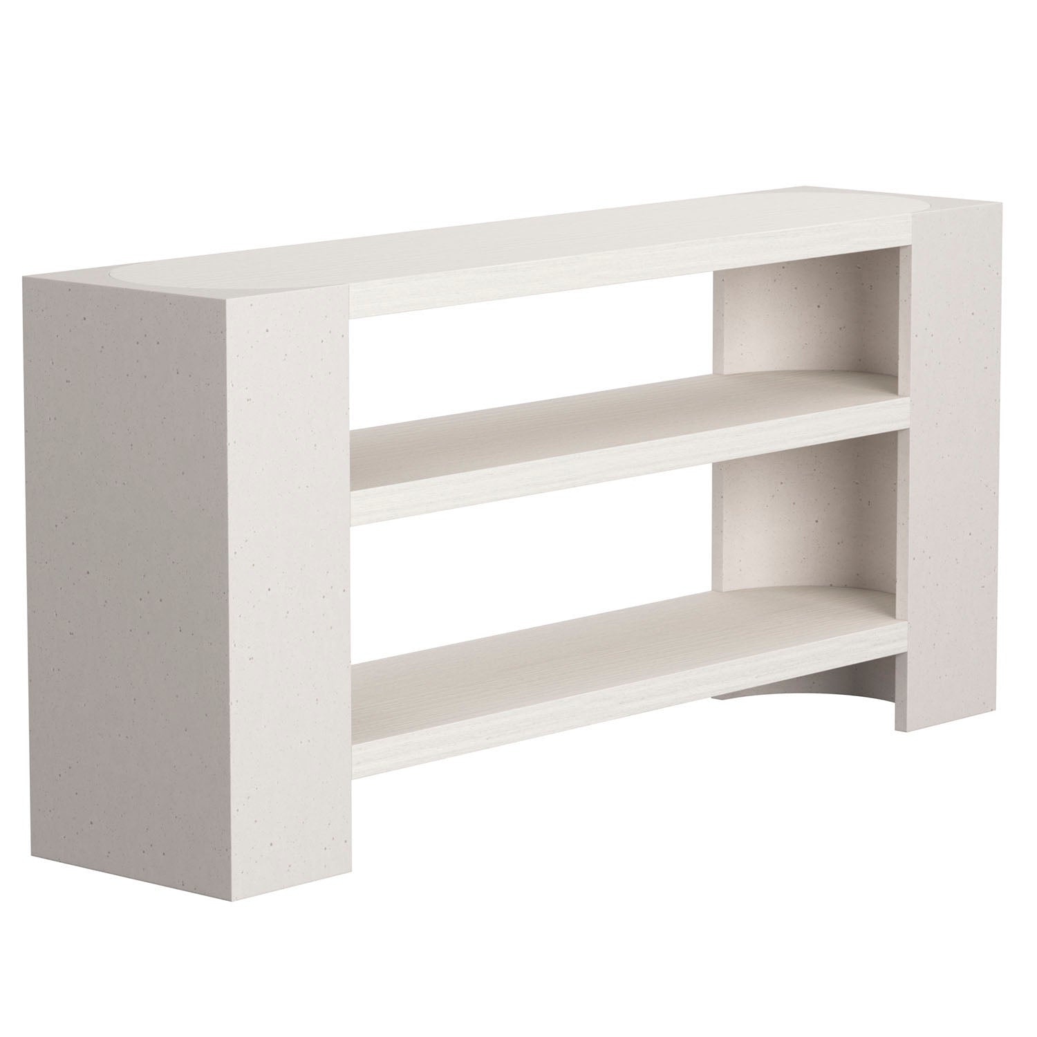 Bernhardt Stratum Console Table with Shelves