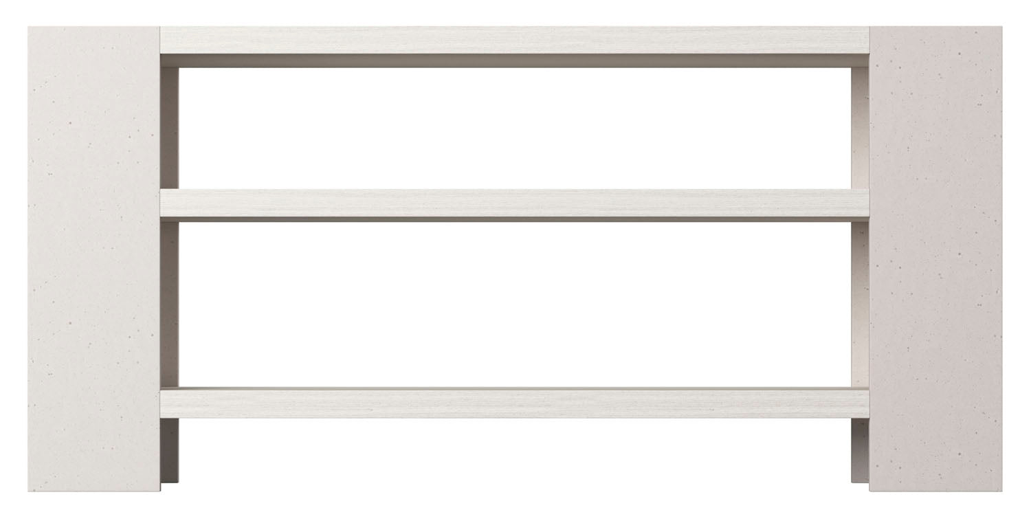 Bernhardt Stratum Console Table with Shelves