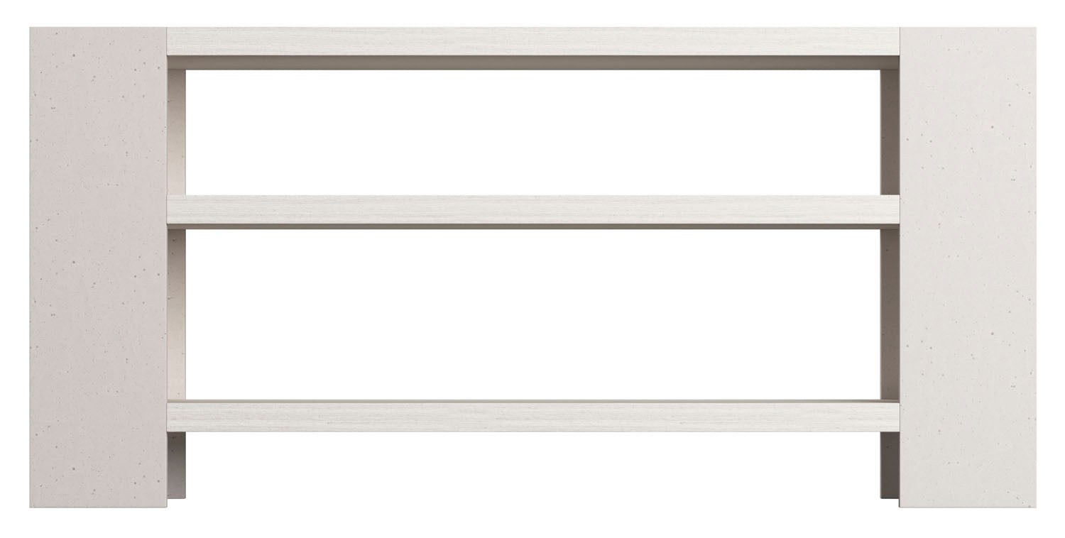 Bernhardt Stratum Console Table with Shelves