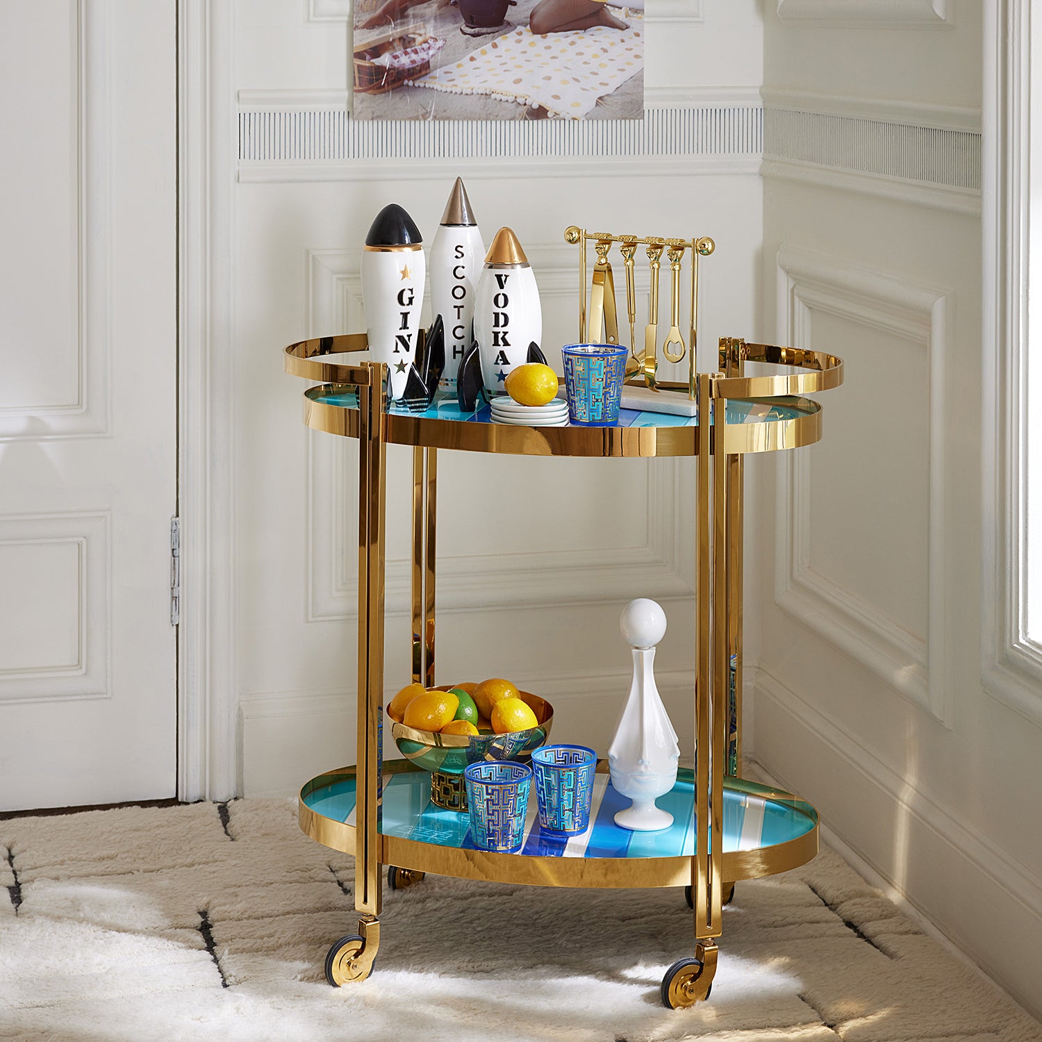 Jonathan Adler Rocket Scotch Decanter - Final Sale