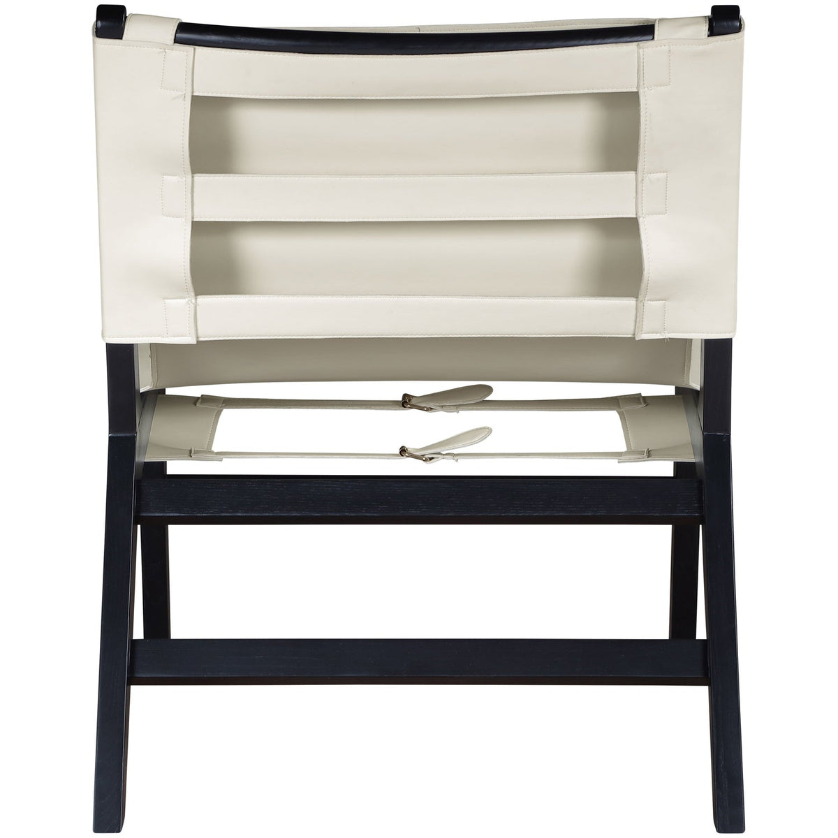 Rawlins Cream Vegan Leather Upholstered Accent Chair