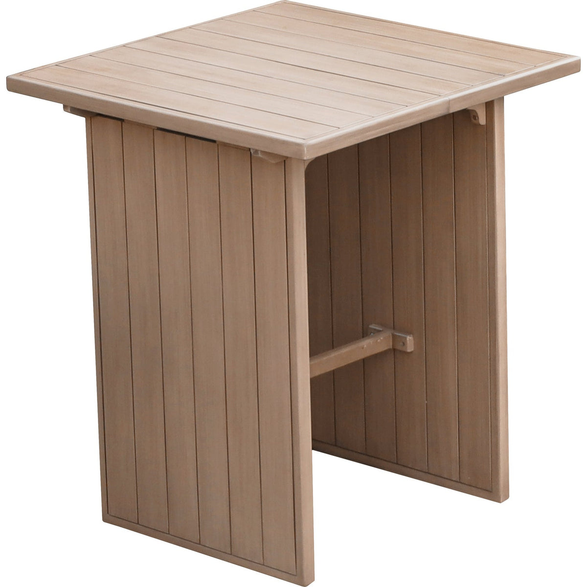 Solace Natural Acacia Wood Outdoor Patio Bar Table