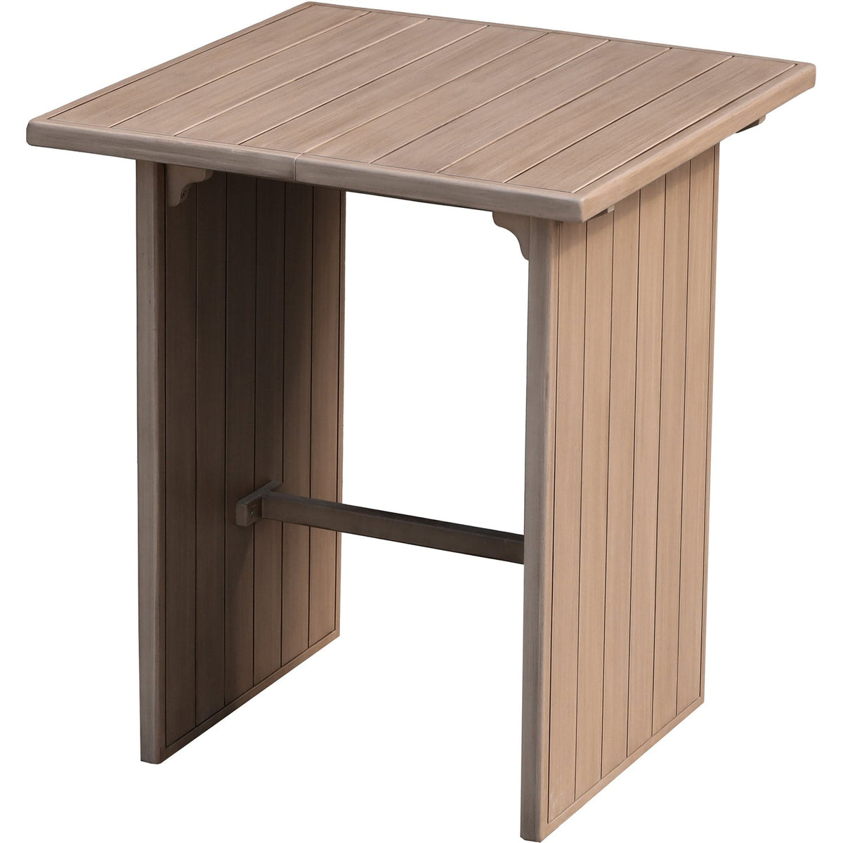 Solace Natural Acacia Wood Outdoor Patio Bar Table