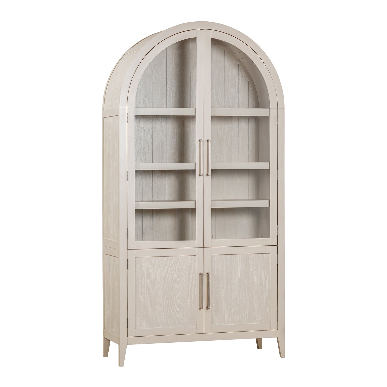 Bassett Mirror Fynn Light Oak Display Cabinet