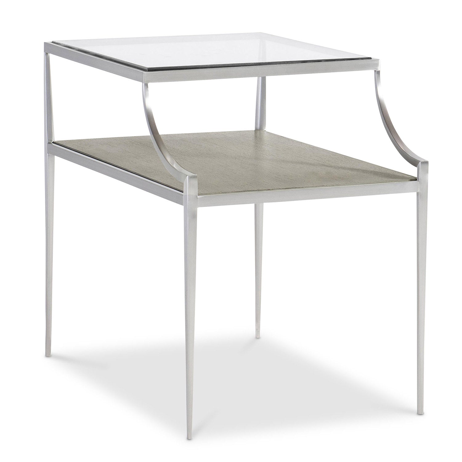 Bernhardt Cornelia Glass Side Table