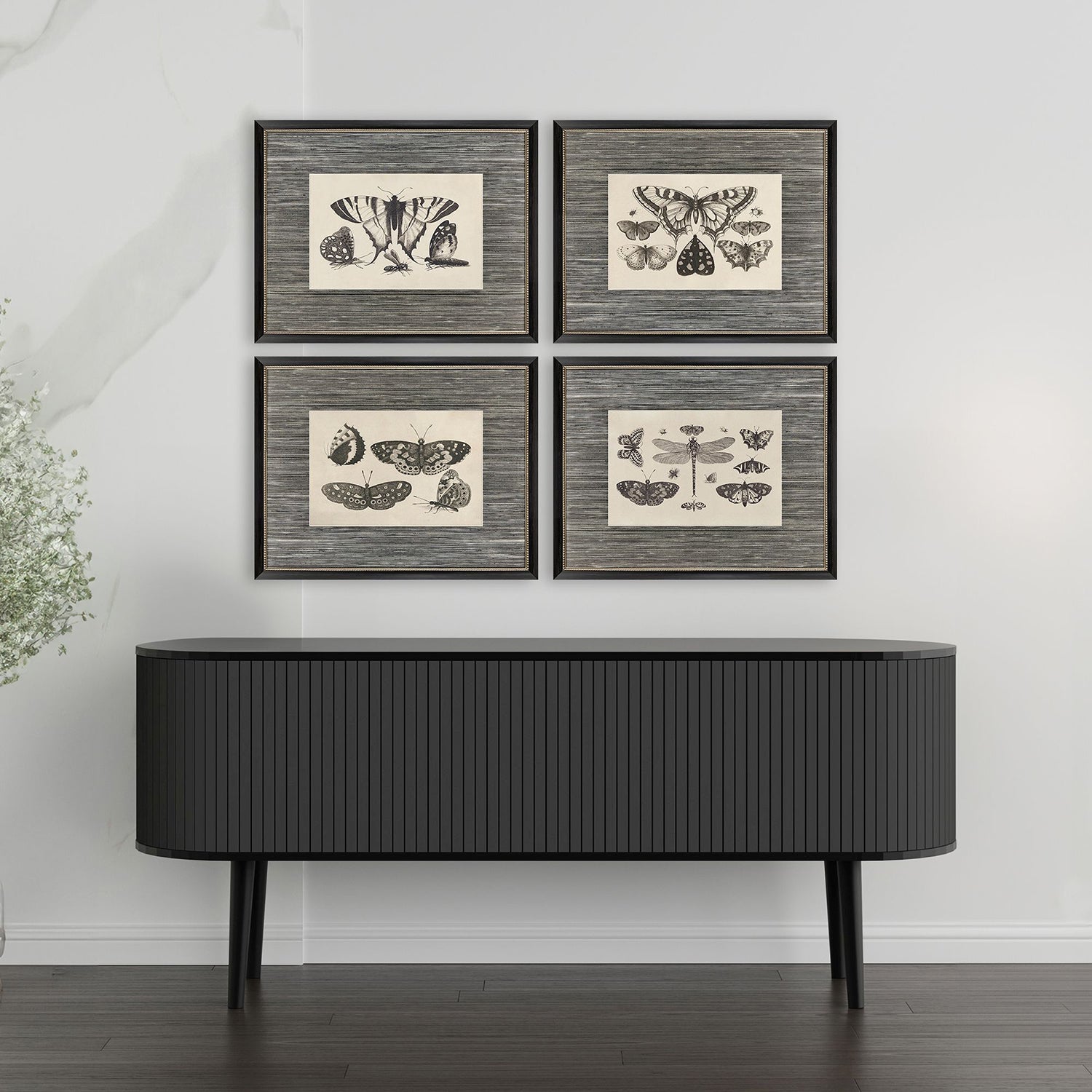 Malanta Knowles Anthropod Collection Framed Art Set of 4