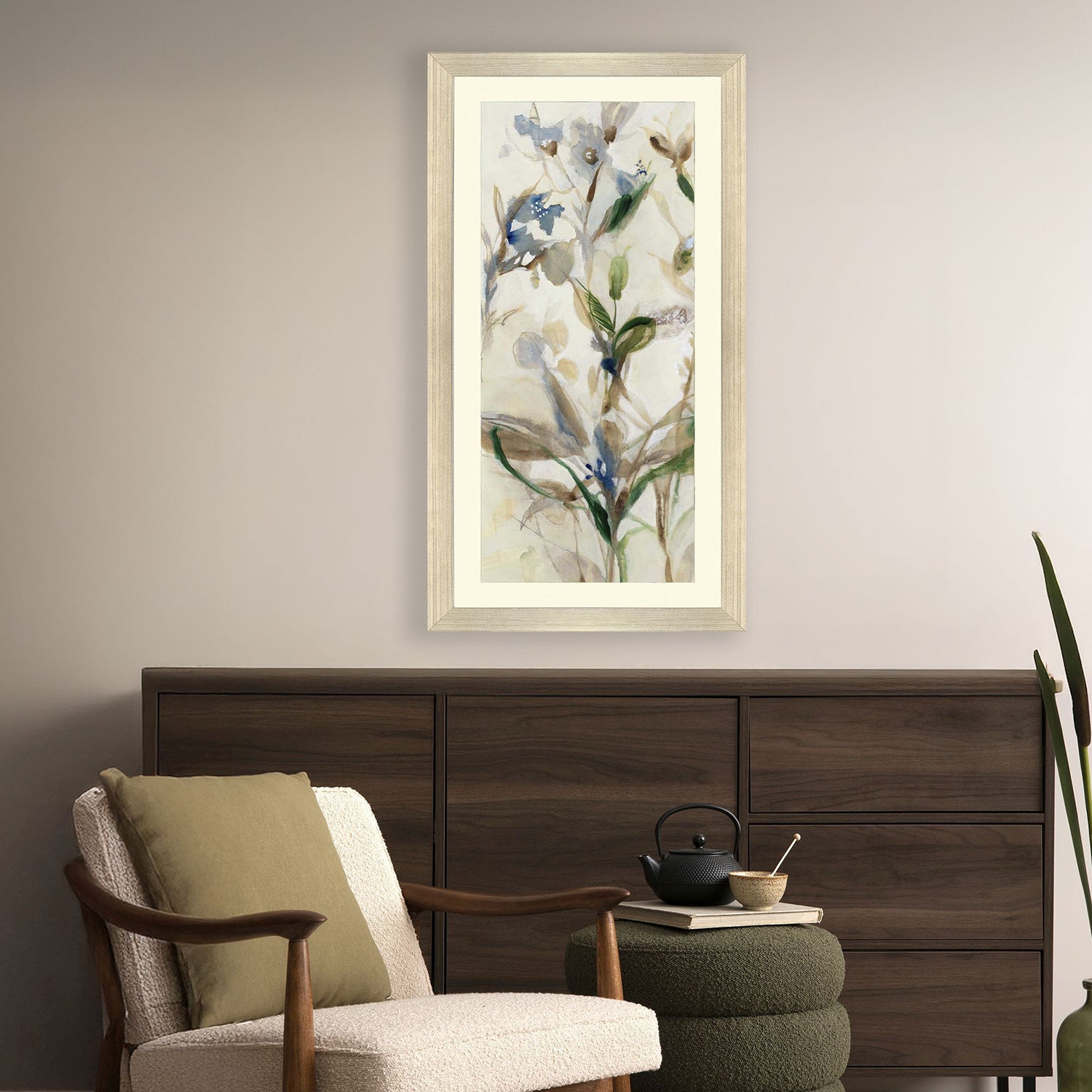 Malanta Knowles Wild Grasses Left Framed Art