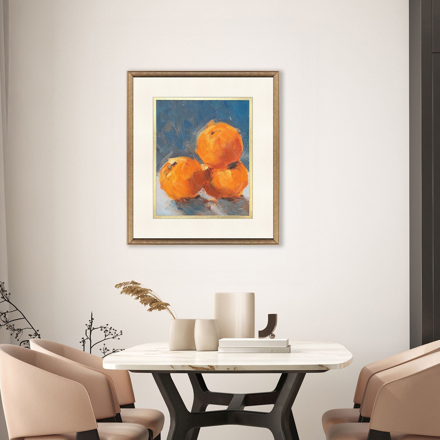 Jordan Glassco-Smith Orange Stack Framed Art