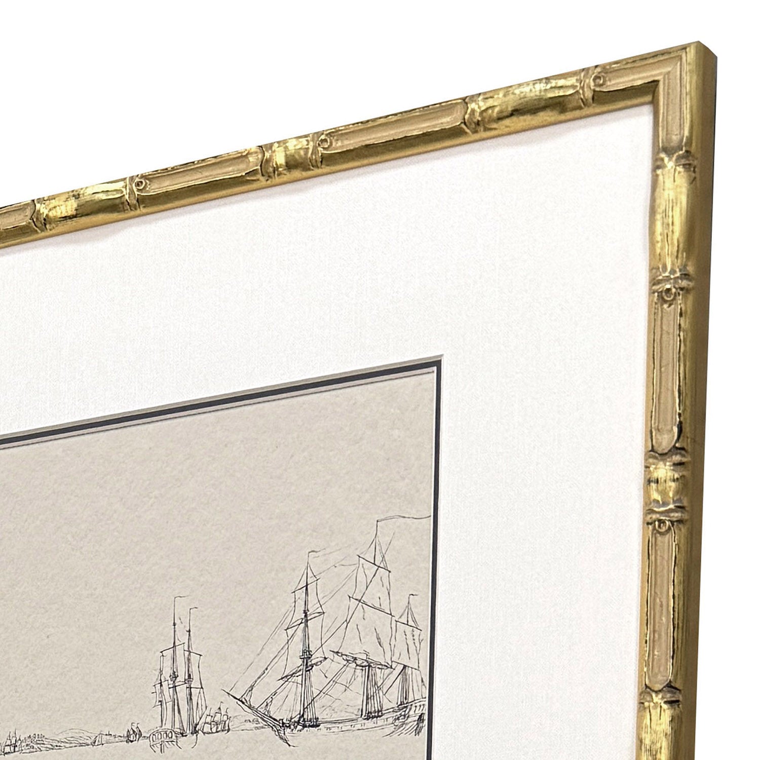 Malanta Knowles Harbor Sketch Framed Art Set of 2