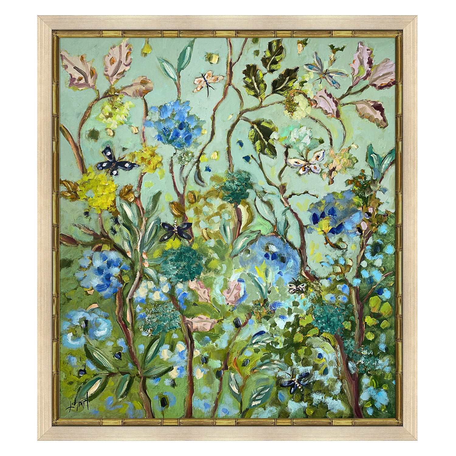 Jordan Glassco-Smith Insects & Vines Framed Art