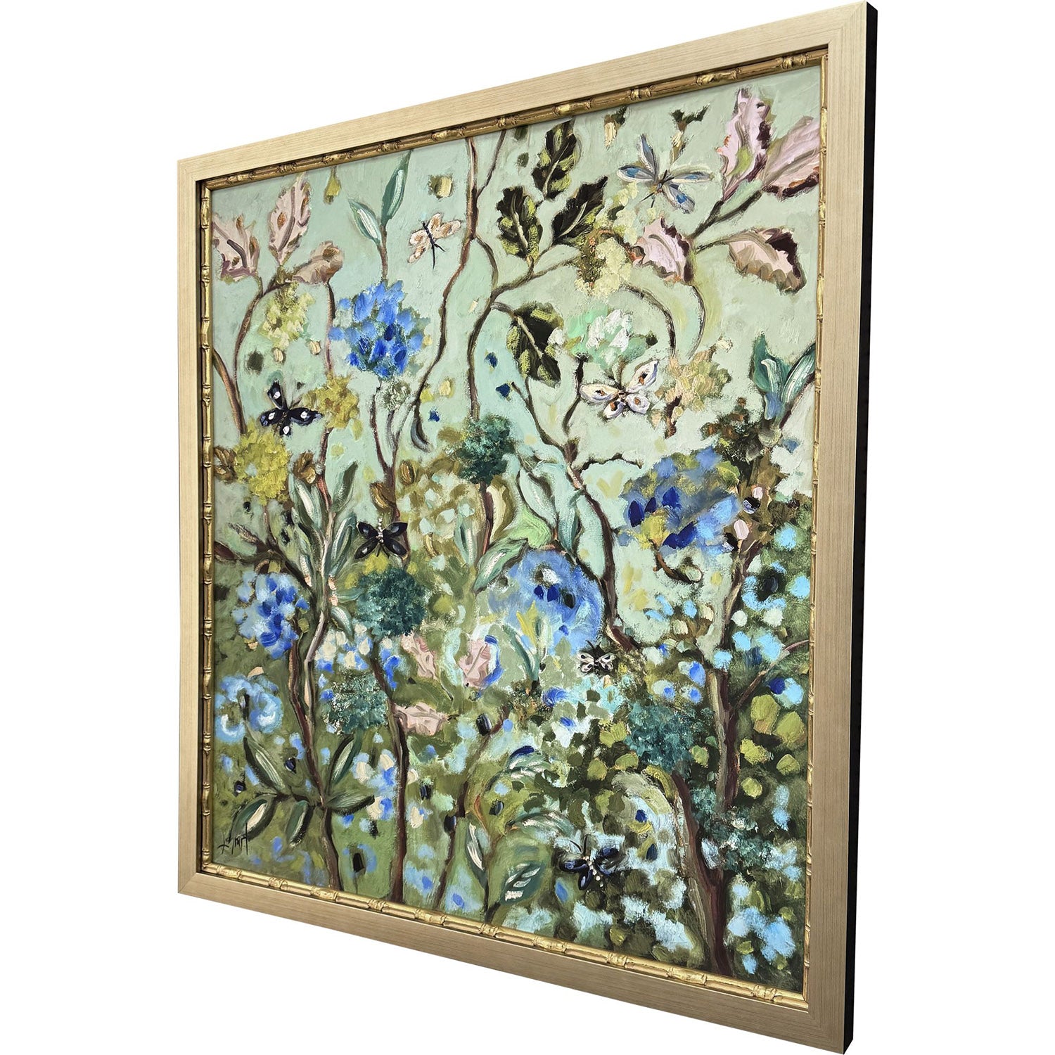 Jordan Glassco-Smith Insects & Vines Framed Art