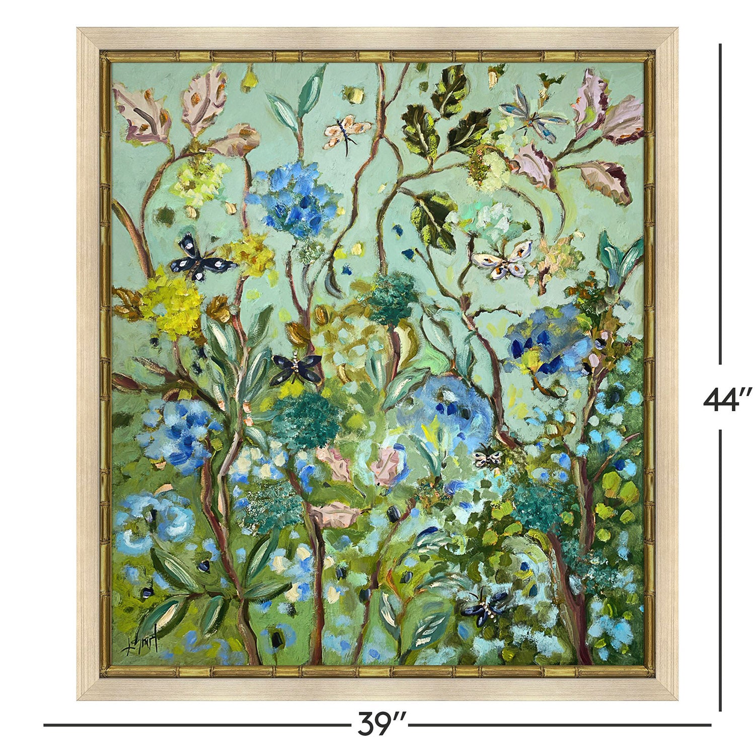 Jordan Glassco-Smith Insects & Vines Framed Art